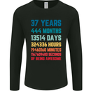 37th Birthday 37 Year Old Mens Long Sleeve T-Shirt Black