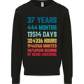 37th Birthday 37 Year Old Mens Sweatshirt Jumper Black