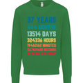 37th Birthday 37 Year Old Mens Sweatshirt Jumper Irish Green
