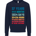 37th Birthday 37 Year Old Mens Sweatshirt Jumper Navy Blue