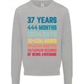 37th Birthday 37 Year Old Mens Sweatshirt Jumper Sports Grey