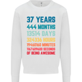 37th Birthday 37 Year Old Mens Sweatshirt Jumper White