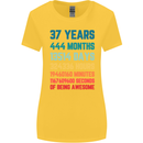 37th Birthday 37 Year Old Womens Wider Cut T-Shirt Yellow