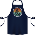 38 Year Wedding Anniversary 38th Marriage Cotton Apron 100% Organic Navy Blue