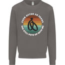 38 Year Wedding Anniversary 38th Marriage Mens Sweatshirt Jumper Charcoal