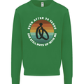 38 Year Wedding Anniversary 38th Marriage Mens Sweatshirt Jumper Irish Green