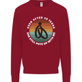 38 Year Wedding Anniversary 38th Marriage Mens Sweatshirt Jumper Red
