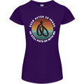 38 Year Wedding Anniversary 38th Marriage Womens Petite Cut T-Shirt Purple