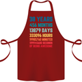 38th Birthday 38 Year Old Cotton Apron 100% Organic Maroon