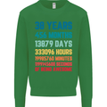 38th Birthday 38 Year Old Mens Sweatshirt Jumper Irish Green