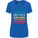 38th Birthday 38 Year Old Womens Wider Cut T-Shirt Royal Blue