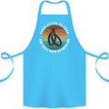 39 Year Wedding Anniversary 39th Marriage Cotton Apron 100% Organic Turquoise