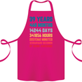 39th Birthday 39 Year Old Cotton Apron 100% Organic Pink