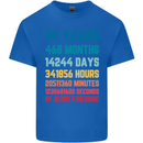 39th Birthday 39 Year Old Mens Cotton T-Shirt Tee Top Royal Blue