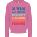 39th Birthday 39 Year Old Mens Sweatshirt Jumper Azalea