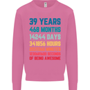 39th Birthday 39 Year Old Mens Sweatshirt Jumper Azalea