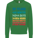 39th Birthday 39 Year Old Mens Sweatshirt Jumper Irish Green