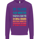 39th Birthday 39 Year Old Mens Sweatshirt Jumper Purple