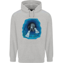 3D Scuba Diver Diving Childrens Kids Hoodie Sports Grey