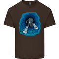 3D Scuba Diver Diving Kids T-Shirt Childrens Chocolate