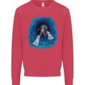 3D Scuba Diver Diving Mens Sweatshirt Jumper Heliconia