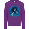 3D Scuba Diver Diving Mens Sweatshirt Jumper Purple