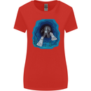 3D Scuba Diver Diving Womens Wider Cut T-Shirt Red