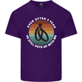 3 Year Wedding Anniversary 3rd Marriage Mens Cotton T-Shirt Tee Top Purple