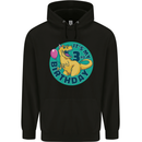 3rd Birthday Dinosaur T-Rex 3 Year Old Childrens Kids Hoodie Black