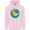3rd Birthday Dinosaur T-Rex 3 Year Old Childrens Kids Hoodie Light Pink