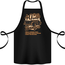 40 Year Old Banger Birthday 40th Year Old Cotton Apron 100% Organic Black