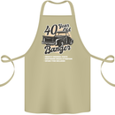 40 Year Old Banger Birthday 40th Year Old Cotton Apron 100% Organic Khaki