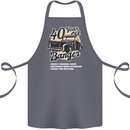 40 Year Old Banger Birthday 40th Year Old Cotton Apron 100% Organic Steel