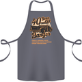 40 Year Old Banger Birthday 40th Year Old Cotton Apron 100% Organic Steel