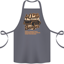 40 Year Old Banger Birthday 40th Year Old Cotton Apron 100% Organic Steel