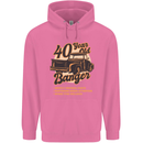 40 Year Old Banger Birthday 40th Year Old Mens 80% Cotton Hoodie Azelea