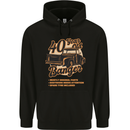 40 Year Old Banger Birthday 40th Year Old Mens 80% Cotton Hoodie Black