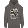 40 Year Old Banger Birthday 40th Year Old Mens 80% Cotton Hoodie Charcoal