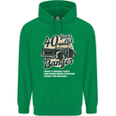 40 Year Old Banger Birthday 40th Year Old Mens 80% Cotton Hoodie Irish Green