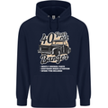 40 Year Old Banger Birthday 40th Year Old Mens 80% Cotton Hoodie Navy Blue