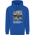 40 Year Old Banger Birthday 40th Year Old Mens 80% Cotton Hoodie Royal Blue