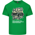 40 Year Old Banger Birthday 40th Year Old Mens Cotton T-Shirt Tee Top Irish Green