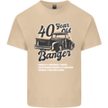 40 Year Old Banger Birthday 40th Year Old Mens Cotton T-Shirt Tee Top Sand