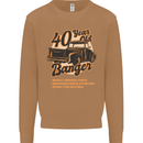 40 Year Old Banger Birthday 40th Year Old Mens Sweatshirt Jumper Caramel Latte