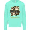 40 Year Old Banger Birthday 40th Year Old Mens Sweatshirt Jumper Peppermint