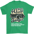 40 Year Old Banger Birthday 40th Year Old Mens T-Shirt 100% Cotton Irish Green
