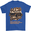 40 Year Old Banger Birthday 40th Year Old Mens T-Shirt 100% Cotton Royal Blue