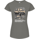 40 Year Old Banger Birthday 40th Year Old Womens Petite Cut T-Shirt Charcoal