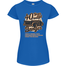 40 Year Old Banger Birthday 40th Year Old Womens Petite Cut T-Shirt Royal Blue