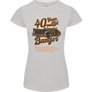 40 Year Old Banger Birthday 40th Year Old Womens Petite Cut T-Shirt Sports Grey
